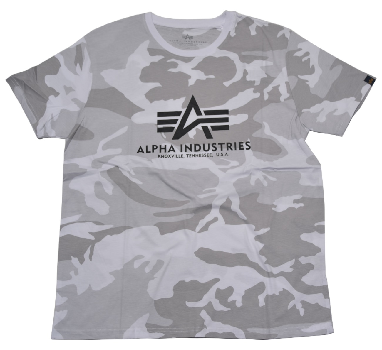 Rascal T-Shirt Alpha Basic camo T Streetwear Versand - Industries - Shirts Industries Alpha und black