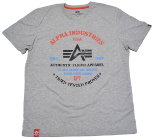 Alpha Industries T-Shirt Authentic Print T