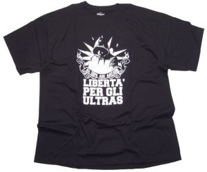 T-Shirt Liberta Per Gli Ultras