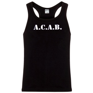 Tanktop bzw. Muckishirt A.C.A.B.