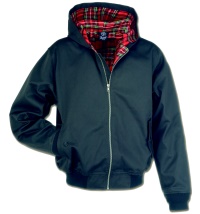 Hooded Harrington Style Jacke mit Kapuze