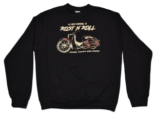 Schwalbe Motiv Sweatshirt Rost N Roll