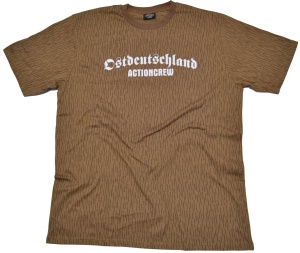 T-Shirt Ostdeutschland Actioncrew NVA tarn