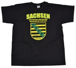 T-Shirt Sachsen deutsch und frei