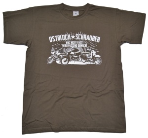 T-Shirt Ostblock-Schrauber II Simson Motiv