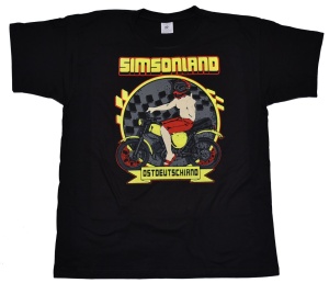 T-Shirt Ostdeutschland ist Simsonland