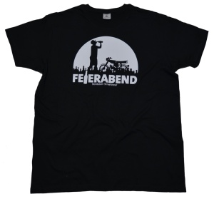 T-Shirt Feierabend Simson Motiv