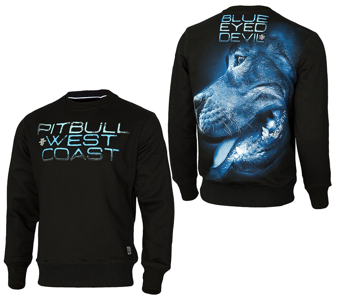 Pit Bull West Coast Sweatshirt Blue Eyed Devil X