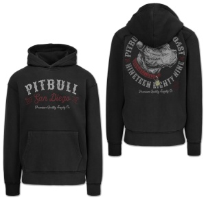 Pit Bull West Coast Kapuzenjsweat Strength und Respect