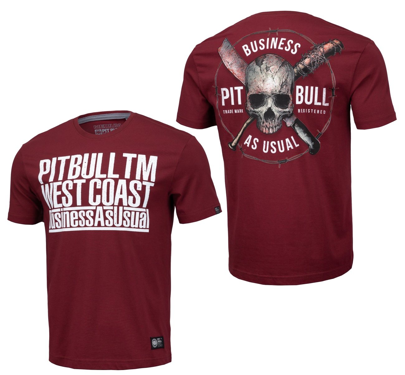 Pit Bull West Coast T-Shirt Business As Usual - Pit Bull Shop - TS21032690b