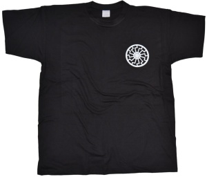 T-Shirt Schwarze Sonne II Druck vorn klein