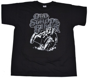 T-Shirt Old School Biker