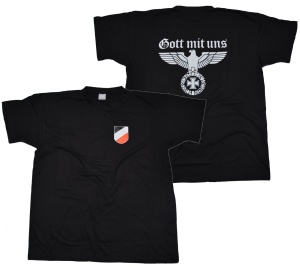 T-Shirt Wappen Kaiserreich Gott mit uns