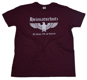 T-Shirt Heimatschutz für Familie Volk und Vaterland