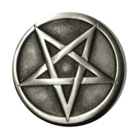 Gürtelschnalle Pentagramm