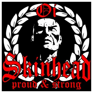 Aufkleber Skinhead Proud and Strong