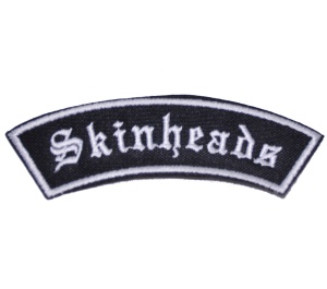 Aufnaeher Skinheads gebogen PCH006